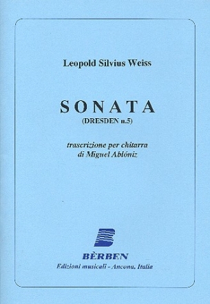 Sonata Dresden no.5 per chitarra