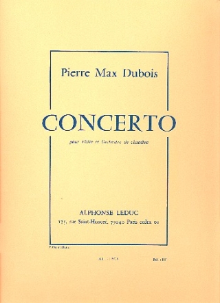 Concerto pour flte et orchestre de chambre pour flte et piano
