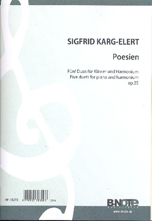 Poesien op.35 fr Klavier und Harmonium