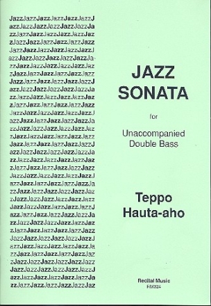 Jazz Sonate for unaccompanied double bass