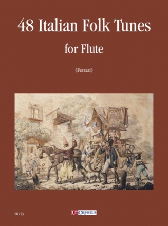 48 Italian Folk Tunes  for flute