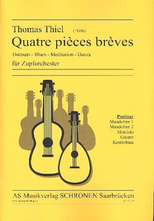 4 Pices brves fr Zupforchester Partitur