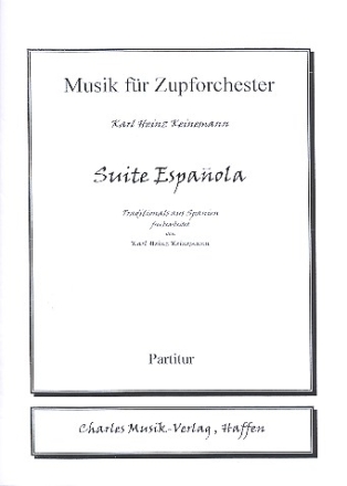 Suite espanola fr Zupforchester Partitur