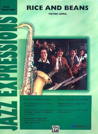 Rice and Beans: for jazz ensemble score and parts