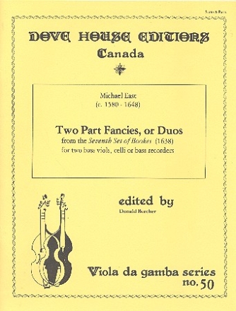 2-Part Fancies or Duos for 2 bass viols (celli/bass recorders) score and parts