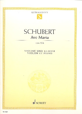 Ave Maria op.52,6 fr Violine und Klavier