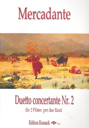 Duetto concertante Nr.2 fr 2 Flten Partitur und Stimmen