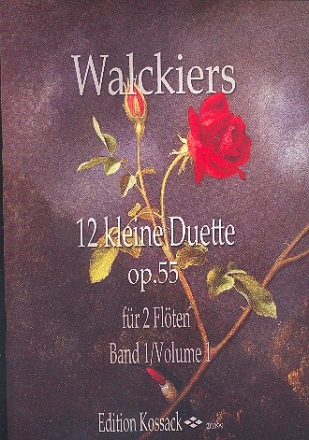 12 kleine Duette op.55 Band 1 (Nr.1-3) fr 2 Flten Spielpartitur