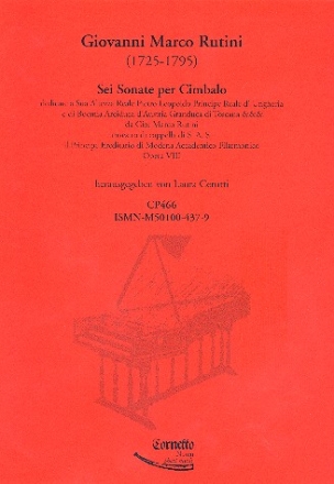 6 Sonate op.8 per cembalo