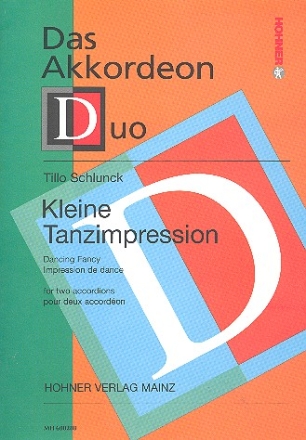 Kleine Tanzimpression fr 2 Akkordeons Stimmen