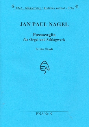 Passacaglia fr Orgel und Schlagwerk Partitur (= Orgel)