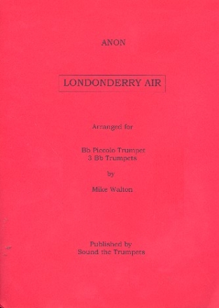 Londonderry Air for 4 clarinets