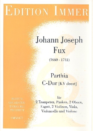 Parthia C-Dur KVdeest fr 11 Instrumente Partitur und Stimmen