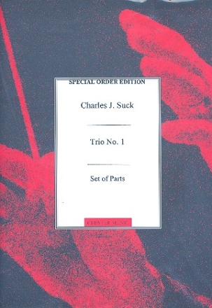 Trio in C Major for oboe, violin and violoncello parts,  archive copy