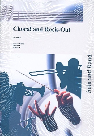 Choral and Rock out: for brass band (rock group ad lib) score and parts