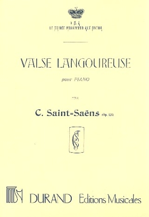 Valse langoureuse op.120  pour piano