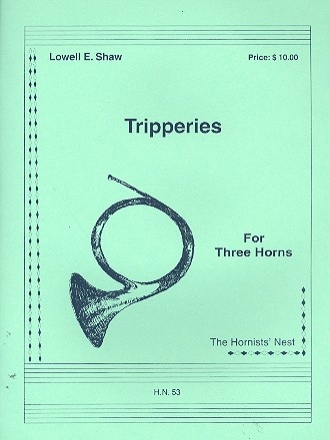Tripperies  for 3 horns score and parts