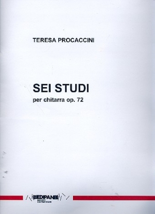 6 Studi op.72 per chitarra