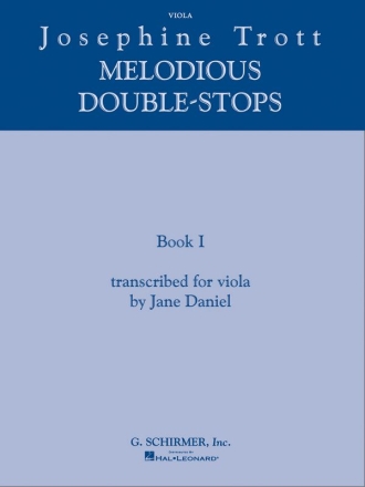 Melodious Double-Stops vol.1 for viola double stops viola