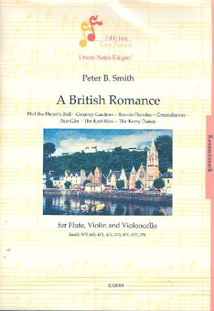 A British Romance for flute, violin and violoncello score and parts