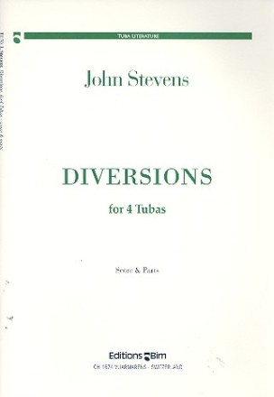 Diversions for 4 tubas score and parts