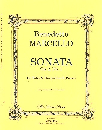 Sonata op.2,1 for tuba and harpsichord (piano)