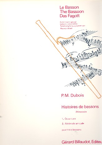 Histoire de bassons pour 3 bassons partition et parties