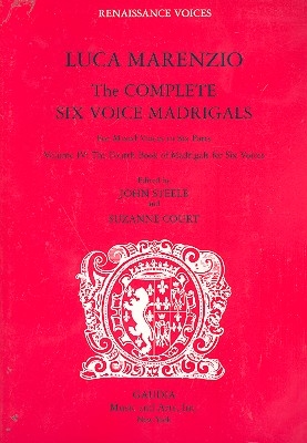 The complete 6 Voice Madrigals vol.4 score