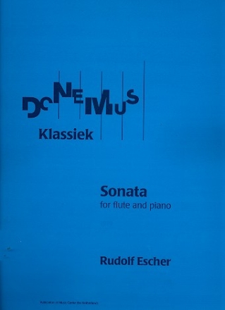 Sonata for flute and piano score and part