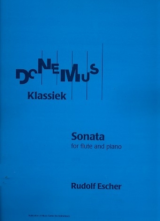 Sonata for flute and piano score and part