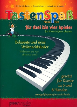 Tastenspa Weihnachten (+CD): fr Klavier zu 6-8 Hnden Partitur und Stimmen