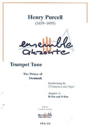 Trumpet Tune (Version in B- und D-Dur) fr 2 Trompeten und Orgel Partitur und Stimmen