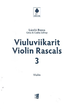 Colour Strings - Violin Rascals vol.3 for violin and piano violin part