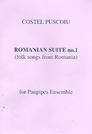 Romanian Suite no.1 for 3 panflutes (ensemble) Partitur und Stimmen