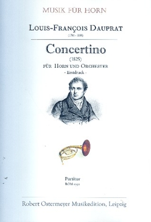 Concertino fr Horn und Orchester Partitur