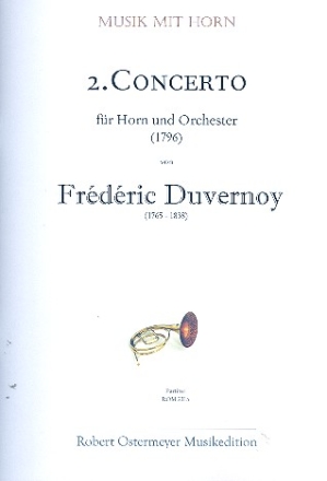 Konzert Nr.2 fr Horn und Orchester Partitur