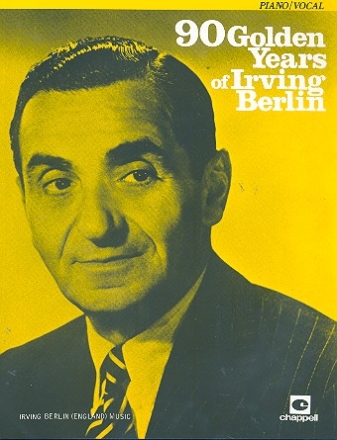 90 Golden Years of Irving Berlin songbook piano/vocal/guitar