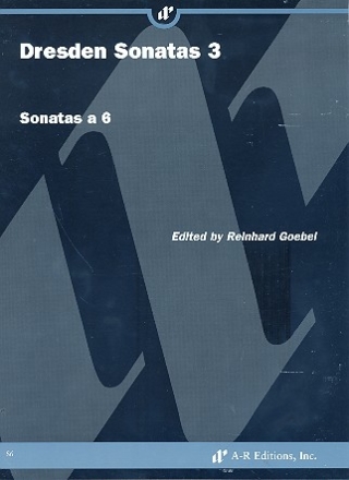 Dresden Sonatas vol.3 for 3 violins, 2 violas and Bc score and parts