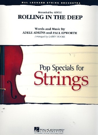 Rolling in the Deep  for string orchestra score and set of parts