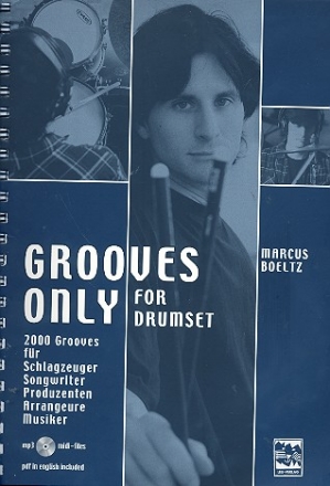 Grooves only (+mp3-Files): fr Schlagzeug