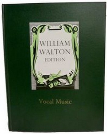 William Walton Edition vol.8 Vocal Music full score (cloth)