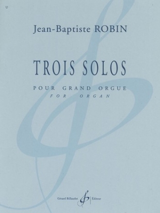 3 Solos pour orgue