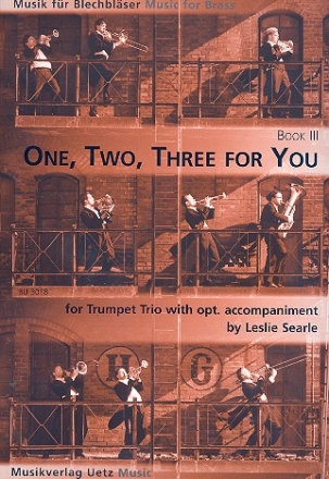 One, two, three for you fr 3 Trompeten (Begleitung ad lib) Spielpartitur