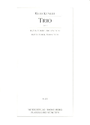 Trio op.5 fr Flte, Violine, Violoncello Stimmen