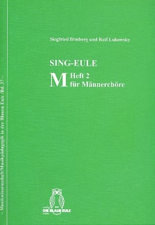 Sing-Eule Band 2 fr Mnnerchor a cappella Partitur