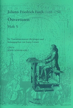Ouvertren Band 5 fr Orgel (Cembalo)
