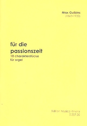 Fr die Passionszeit fr Orgel