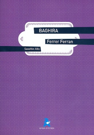 Baghira for alto saxophone and piano