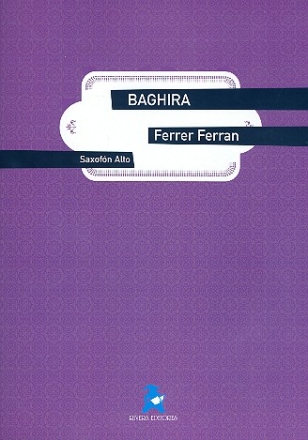 Baghira  for alto saxophone and piano