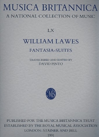 Fantasia-Suites for 1-2 violins, bass viol and organ score